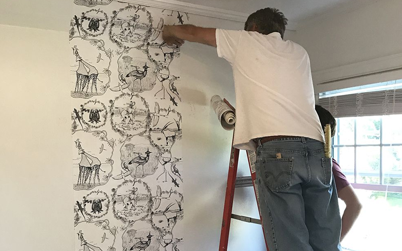 Wallpapering